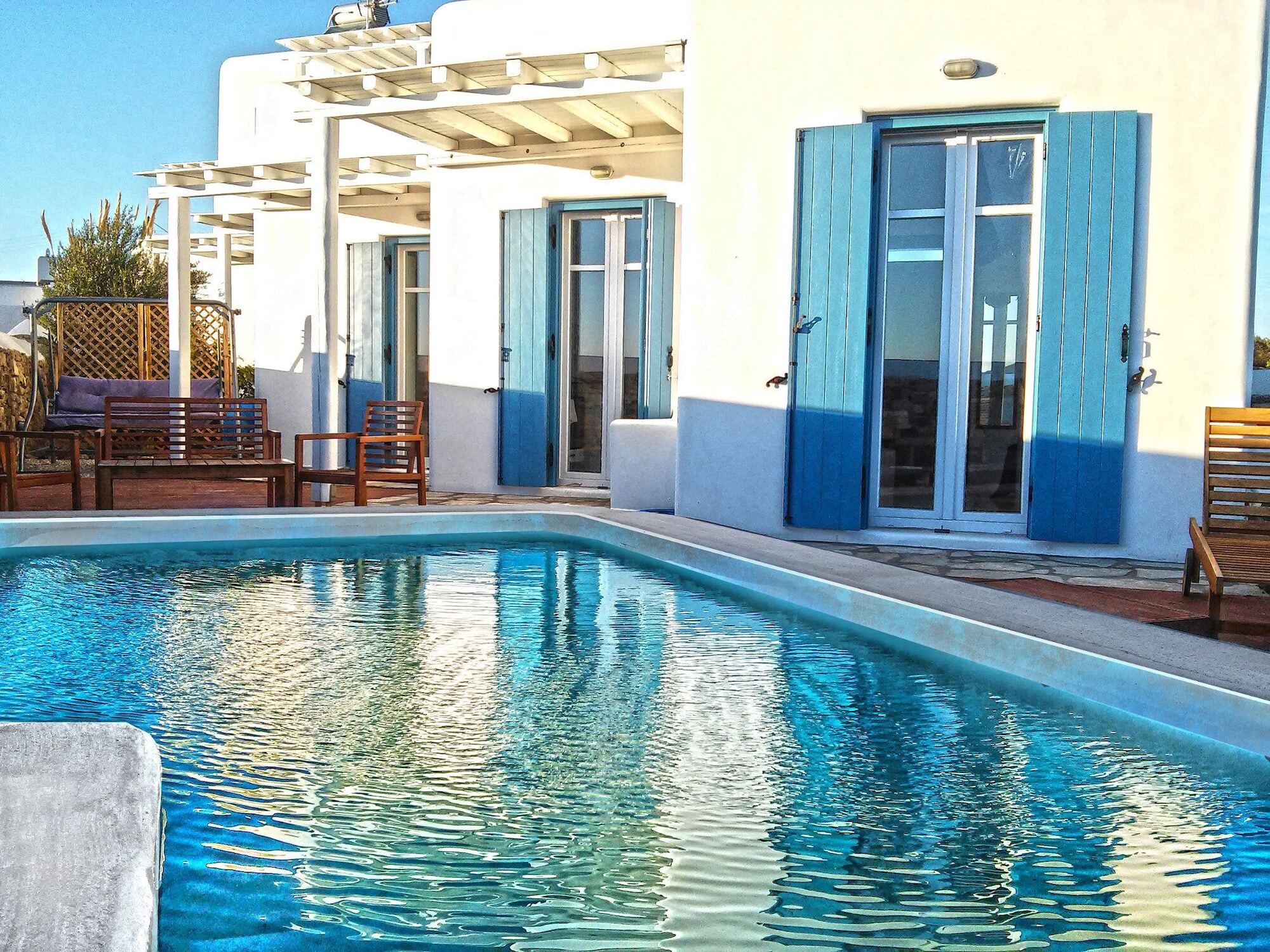 Вилла Mykonos4Islands Ано Мера Экстерьер фото